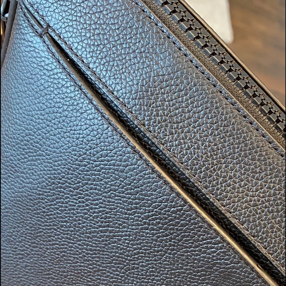 Michael Kors Leather Messenger Bag - Picture 7 of 7